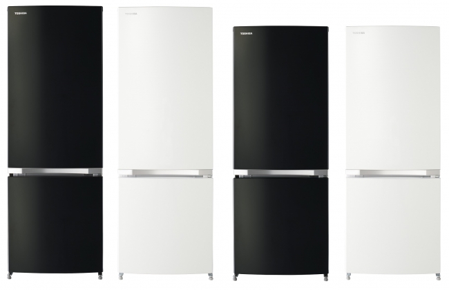 インテリアに調和する、単身世帯向け2ドア小型冷凍冷蔵庫「BSシリーズ