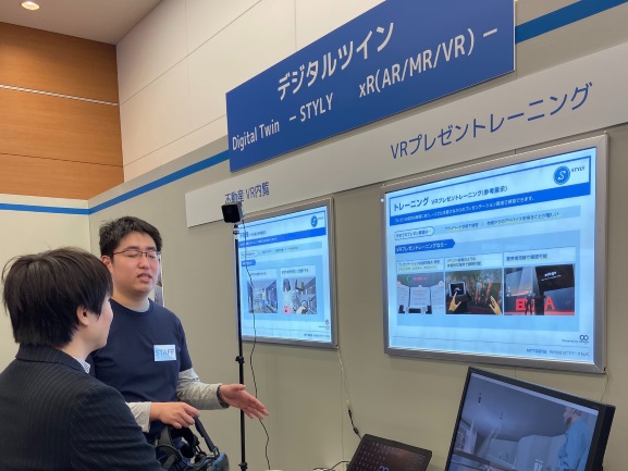 Nttデータnjk主催の Njk ソリューションフェア ２０１９ デジタルツインブースにてエドガの パブリックスピーチvr を多くの方に体験いただきました エドガのプレスリリース