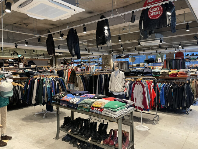 古着屋JAM 熊本店 店内(2) 古着屋JAM 熊本店 店内(2)
