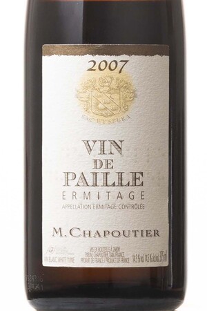 2007 HERMITAGE VIN DE PAILLE/MAISON MICHEL CHAPOUTIER エルミタージュ ヴァン ド パイユ/メゾン ミシェル シャプティエ 2007 HERMITAGE VIN DE PAILLE/MAISON MICHEL CHAPOUTIER エルミタージュ ヴァン ド パイユ/メゾン ミシェル シャプティエ