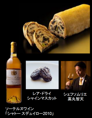 シュトーレン アンペリアル　～シャインマスカットとソーテルヌワインを使って～