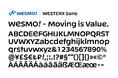 Monotype、JR西日本が提供する決済サービス Wesmo! オリジナルフォント「WESTERX Sans」を開発