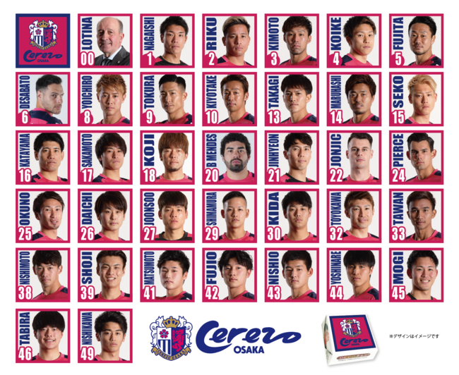 全37種類のセレッソ大阪decoチョコ登場 好きな選手を組み合わせてオリジナルチロルセットを作ろう 株式会社ヘソプロダクションのプレスリリース