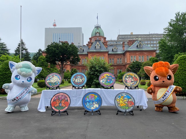 7月7日 北海道に7枚のポケモンマンホール ポケふた が新たに登場 株式会社ポケモンのプレスリリース