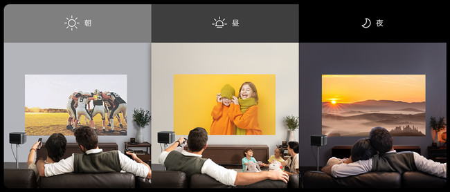 XGIMI HORIZON ホームプロジェクター 高輝度 2200ANSI ルーメン フルHD 1080p 家庭用 Android TV - 2