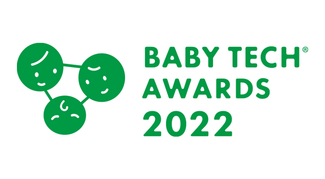 BTA2022ロゴ マークはネットワークを通じて赤ちゃんを見守る保護者と保育者のイメージを図案化