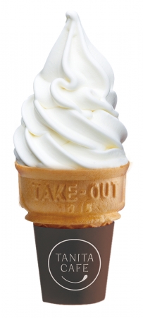 タニタオリジナル豆乳ソフトクリーム500円