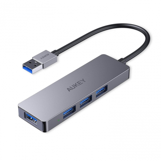 AUKEY超スリムなアルミ合金4ポート USB3.0ハブCB-H36が新発売！ 企業