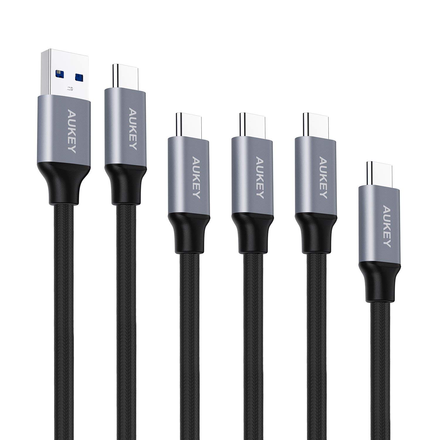 Сетевое устройство usb c. Кабель Aukey USB-C - USB-A 3.0 (CB-ac2) 2 м. 2xtypе c Charger.