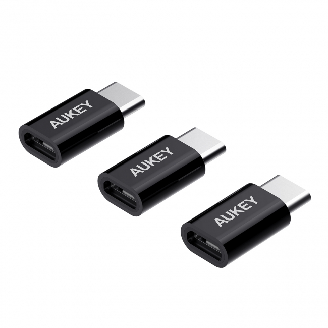 AUKEY OTG機能対応のUSB C Micro USB 変換アダプタ (マイクロ USB→USB-C変換アダプタ )CB-A2 3点セットが25％オフ♪｜AUKEY  INTERNATIONAL LIMITEDのプレスリリース