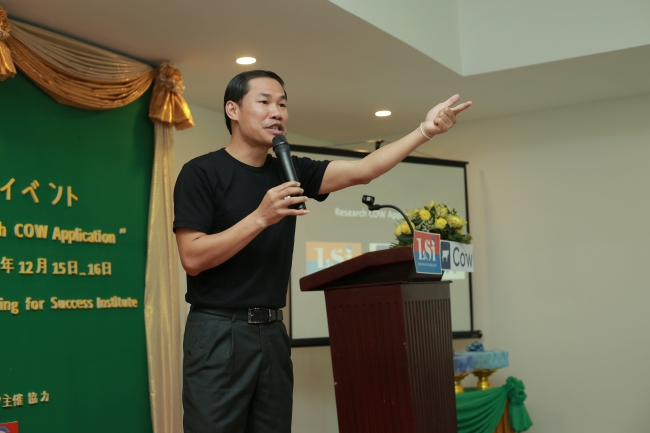 Dr. KHiM Sok HENG氏（＊4）による基調講演