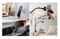 キッチンや車内、寝室などでスマートフォンを磁石で固定!メタルプレート付属で、どの端末でも使用できる2種類のスマートフォンスタンドを新発売