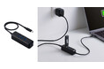 マグネットでピタッと固定！デスク周りをシンプルに。パソコンへの給電もUSBポートの増設もこれ一台で叶うUSB Type-C接続 マグネット付き USBハブを新発売