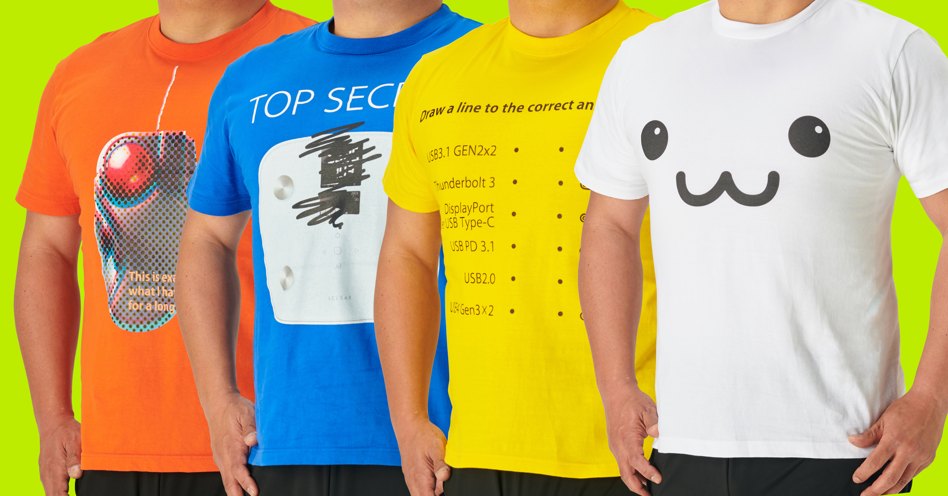 エイプリルフール エレコムがアパレル業界に参入 エレコム公式tシャツの販売を開始いたします エレコム株式会社のプレスリリース