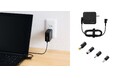 さまざまなノートパソコンの充電をこれ1台で!コネクターを交換するだけで異なるメーカーにも接続できる65W出力ケーブル一体型ACアダプターを新発売