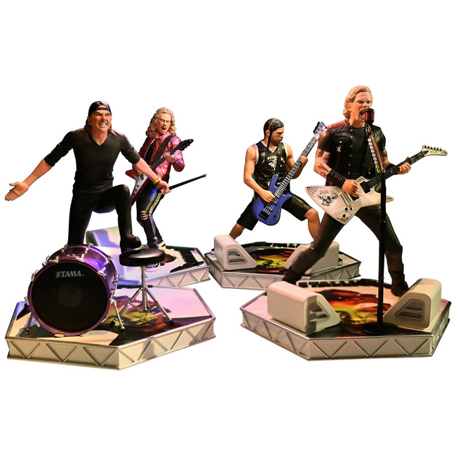 METALLICA Rock Iconz Statue Bundle (Set of 4)  世界限定3000セット  スタチュー 【公式  オフィシャル】