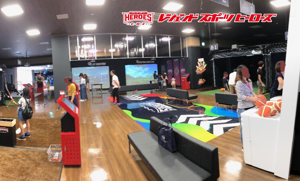 みんなで楽しむ体験型スポーツテーマパーク レジェンドスポーツヒーローズ イオンモール沖縄ライカム 19年4月26日 金 10時にグランドオープン決定 レジェンドベースボール株式会社のプレスリリース