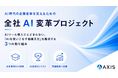 AI時代の企業変革を支えるため「全社AI変革プロジェクト」を始動