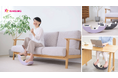 座っているのに脚はしっかり運動中 足踏み×EMS「ふみころん」販売開始