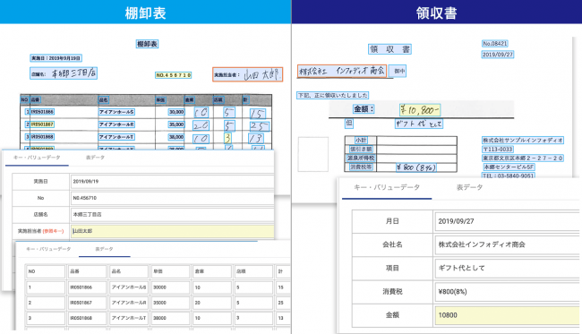 人工知能により手書き領収書 発注書などの 非定型手書き文字帳票 の読取りが可能な スマートocr非定型手書き をリリース Ledge Ai