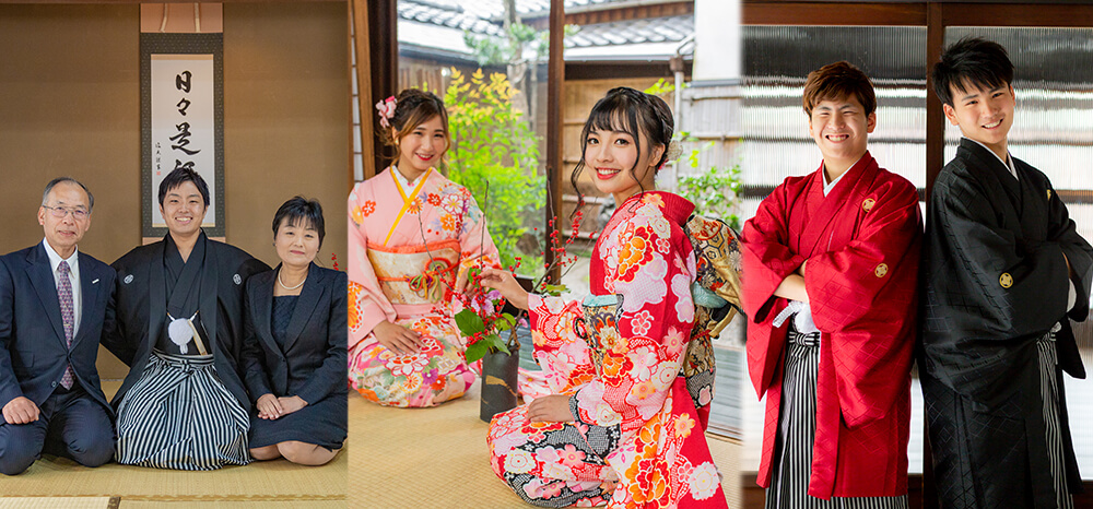 2020年新成人を祝福。夢館 御池別邸の「京町家DE成人式当日撮影会」が大好評につきほぼ予約満席！