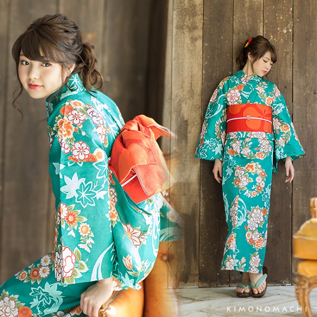 京都の和装ブランドKIMONOMACHI「ふくよかサイズの浴衣」を阪急うめだ