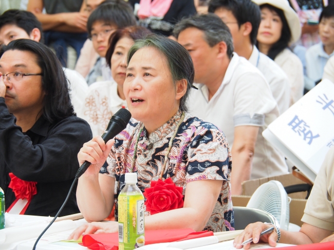 ▲俳人・夏井いつき先生は 第1回から審査員を務める