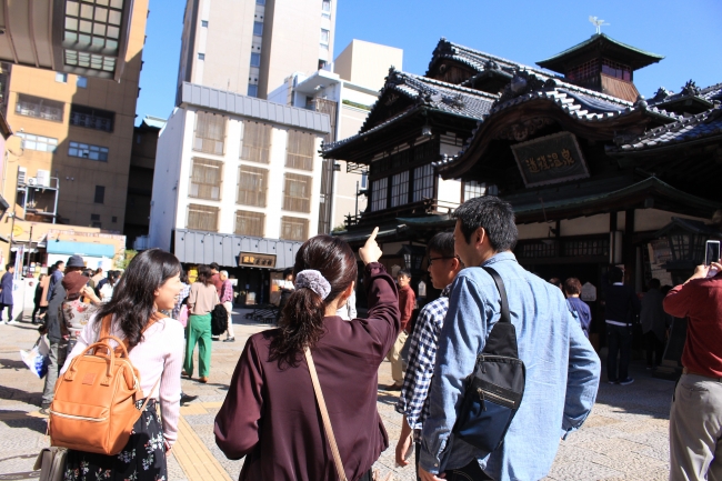 ▲婚活だけではなく観光も満喫できます