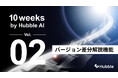 「10 Weeks by Hubble AI」第2弾:契約書の“変化”をAIが解説―― 「バージョン差分解説機能」を正式リリース
