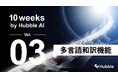 「10 Weeks by Hubble AI」第3弾:グローバル契約の翻訳負担を軽減――「多言語和訳機能」を正式リリース