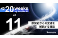 新たに追加で10週連続機能リリース開始 ― 「20 Weeks by Hubble AI」第11弾:原契約からの変遷をAIが整理する新機能を正式リリース