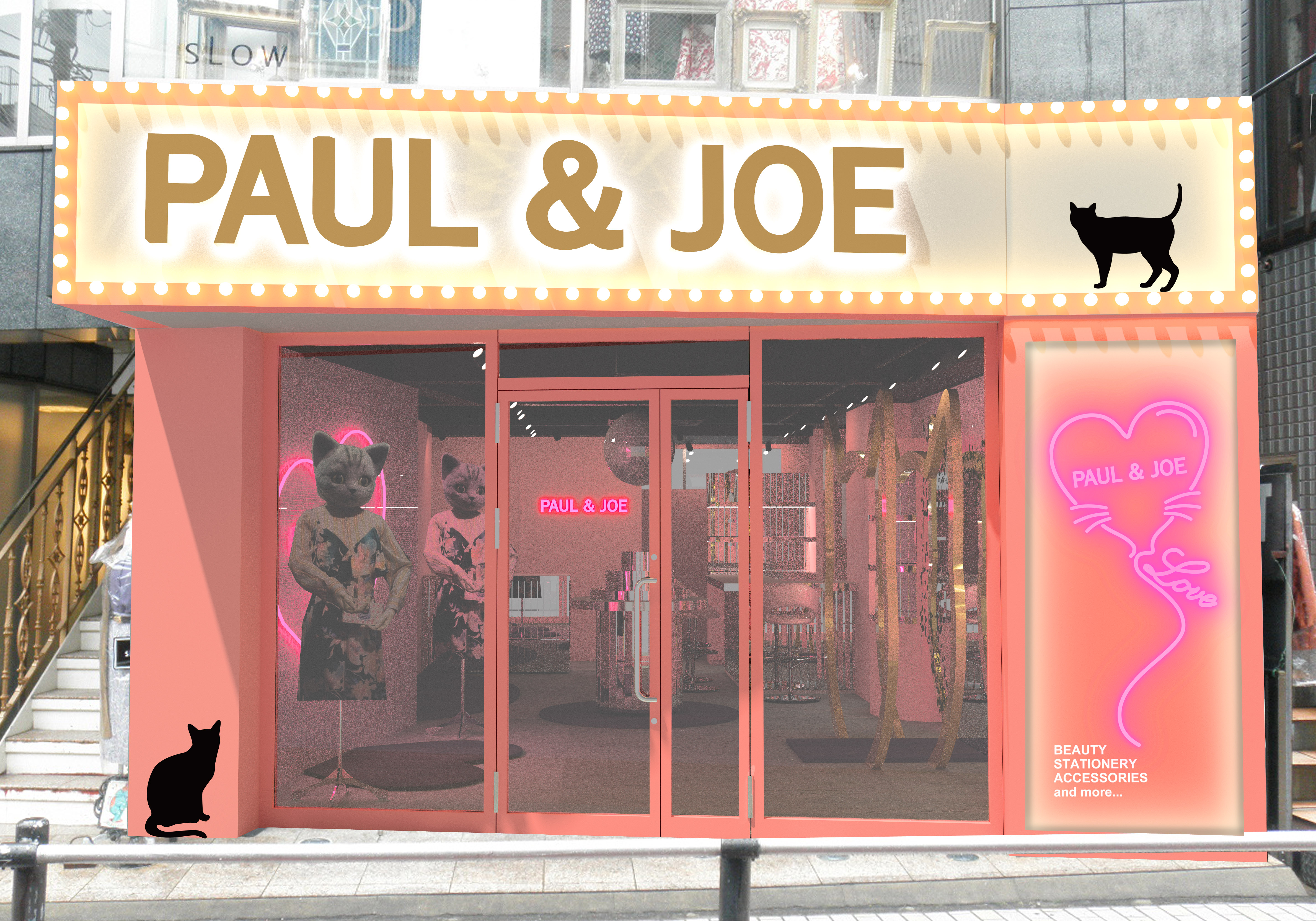 コスメと雑貨とloveの発信地 Paul Joe キャットストリート 18 8 5 日 Grand Open 株式会社アルビオンのプレスリリース