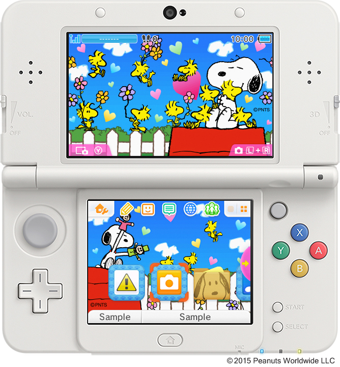 ニンテンドー3ds テーマ に スヌーピー が登場 テレビ東京グループのプレスリリース