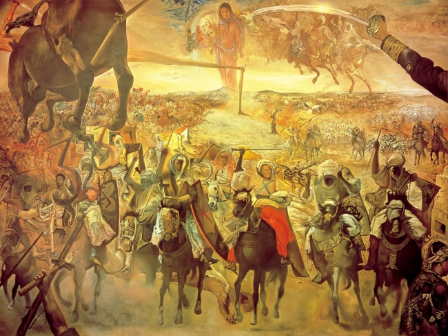 サルバドール・ダリ「テトゥアンの大会戦」