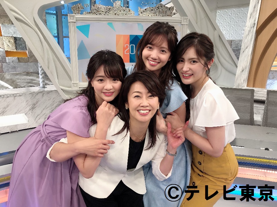 テレビ東京新人アナウンサー３人が本格デビュー 7 8 月 12 金 の Newsモーニングサテライト に登場 テレビ東京グループのプレスリリース