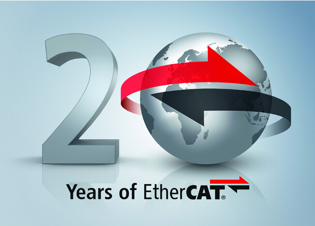 ベッコフが開発した超高速フィールドバス技術EtherCATは今年20周年を迎える （写真提供：Beckhoff Automation）