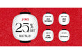 JINS誕生25周年。半年間にわたる感謝祭「JINS 25TH MATSURI」開催。メガネの常識は、ここから変わった。今の「あたりまえ」をつくった名作が週替わりで25％OFF！