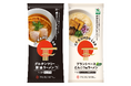 万博で好評を博したグルテンフリーラーメンをご家庭で　押出し製法“角麺”を採用し、2品をリニューアル発売