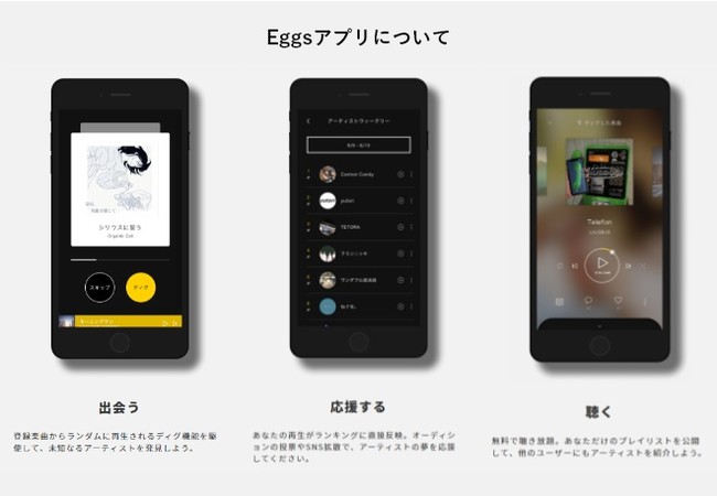 すべてのインディーズアーティストとすべてのリスナーをつなぐ無料音楽アプリ Eggs がフルリニューアル 動画ランキングも追加 出会う 応援する 聴く のすべてを叶える レコチョクのプレスリリース