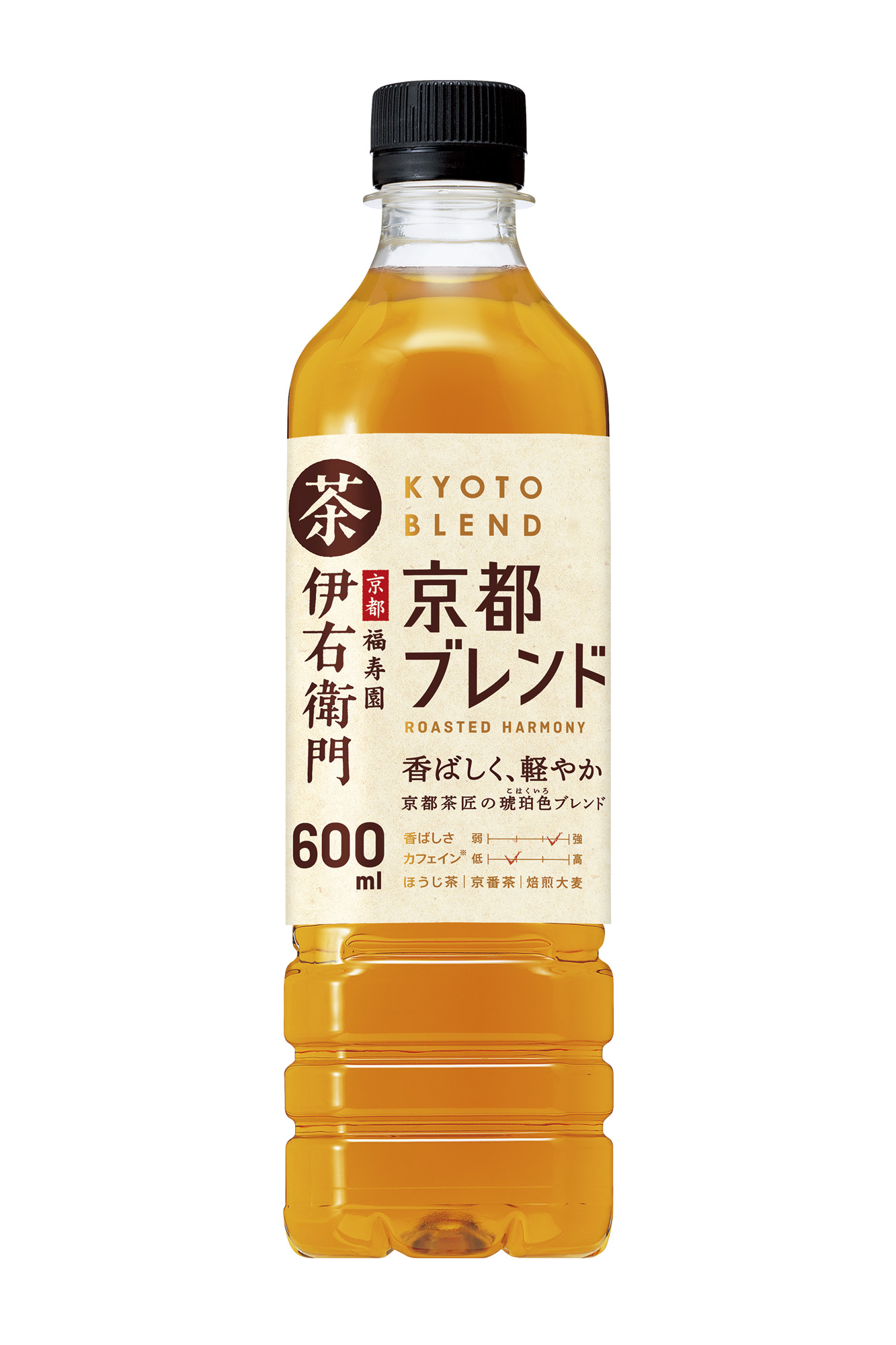 サントリー緑茶 伊右衛門 から新しいブレンド茶登場京都福寿園の茶匠が編み出した上質な味わいと透きとおる琥珀色が織りなす 伊右衛門 京都 ブレンド ４月６日 火 新発売 サントリー食品インターナショナル株式会社のプレスリリース