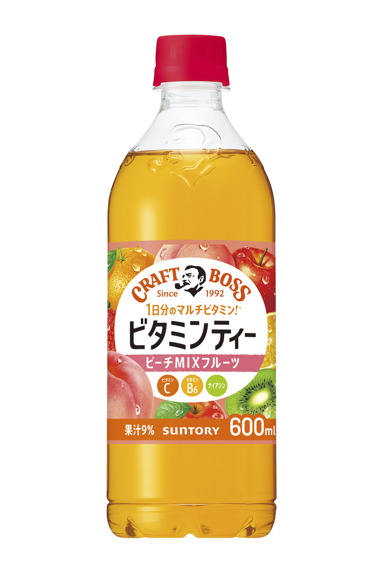 紅茶と果実のおいしさで１日分以上の３種のマルチビタミン※が補給できる「クラフトボス ビタミンティー」新発売！ ― 「同 フルーツティー」「同  レモンティー」もリニューアル ―｜サントリー食品インターナショナル株式会社のプレスリリース