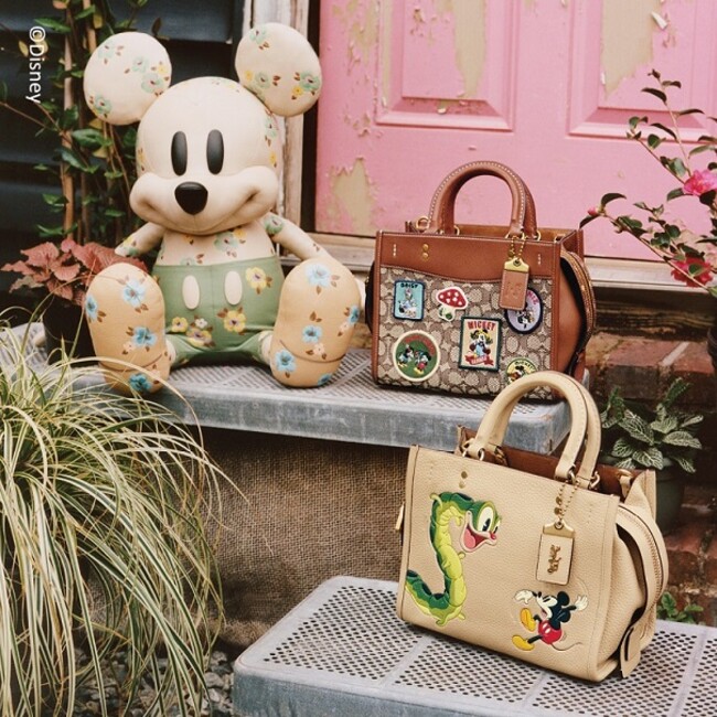 100周年限定 DISNEY X COACH トート 30 ディズニー コラボ - トートバッグ