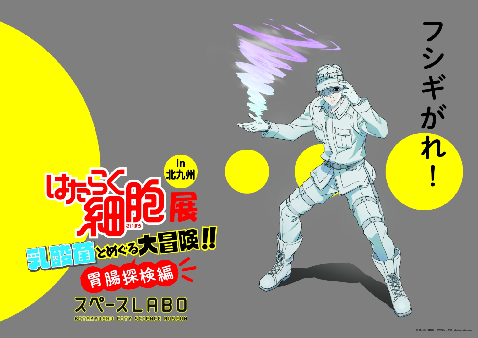 描き下ろしイラスト解禁 ジ アウトレット北九州 内 スペースlabo に 大人気アニメ はたらく細胞 の世界がやってくる 株式会社西日本新聞社のプレスリリース