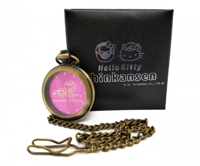 ハローキティ新幹線 懐中時計（限定生産５００個）予約販売開始！ 運行