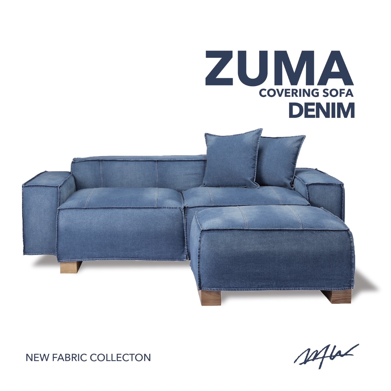 WTW(ダブルティー)/ZUMA SOFAから新たにDENIM versionが登場!!｜株式