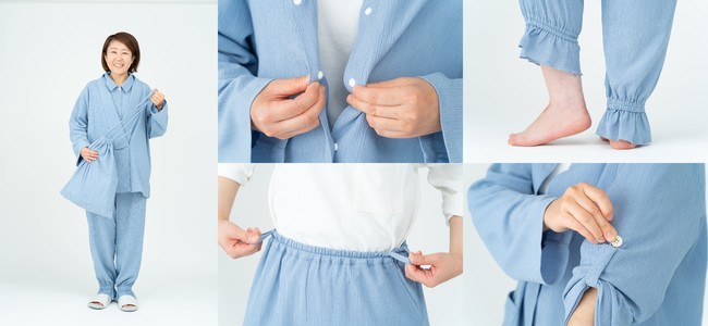 ①: Functional and fashionable pajamas that will make you feel better even during hospitalization