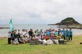 豊島・下田市・下田ライフセービングクラブ・シップスの4者で進める「海浜回収ペットボトルアップサイクルプロジェクト」2026年も継続しキックオフビーチクリーンを開催