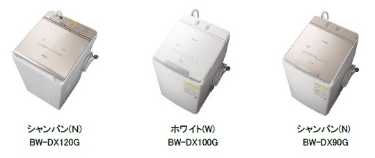 コネクテッド家電 タテ型洗濯乾燥機「ビートウォッシュ」を発売｜日立