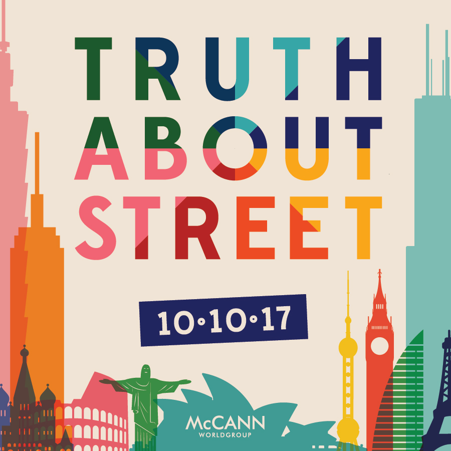 マッキャン・ワールドグループ、100カ国のオフィスで約2万人の社員が「Truth About Street」調査に参加！