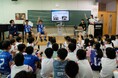 カーボンニュートラル社会の実現に向けたプラスチックごみ削減等に関する連携協定の一環として、マイボトル利用に関する出前授業「スポーツ時の熱中症対策教室」を実施!